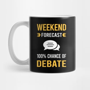 Weekend Forecast Debate Mug